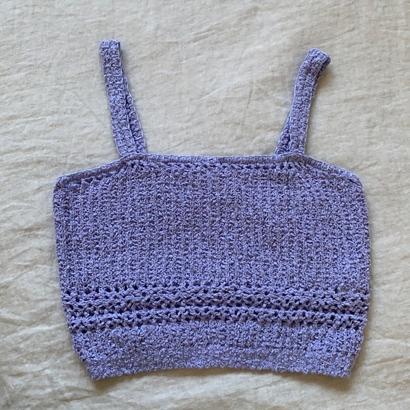 🖤 Aritzia Little Moon Bryony crop sweater tank - Picture 3 of 6